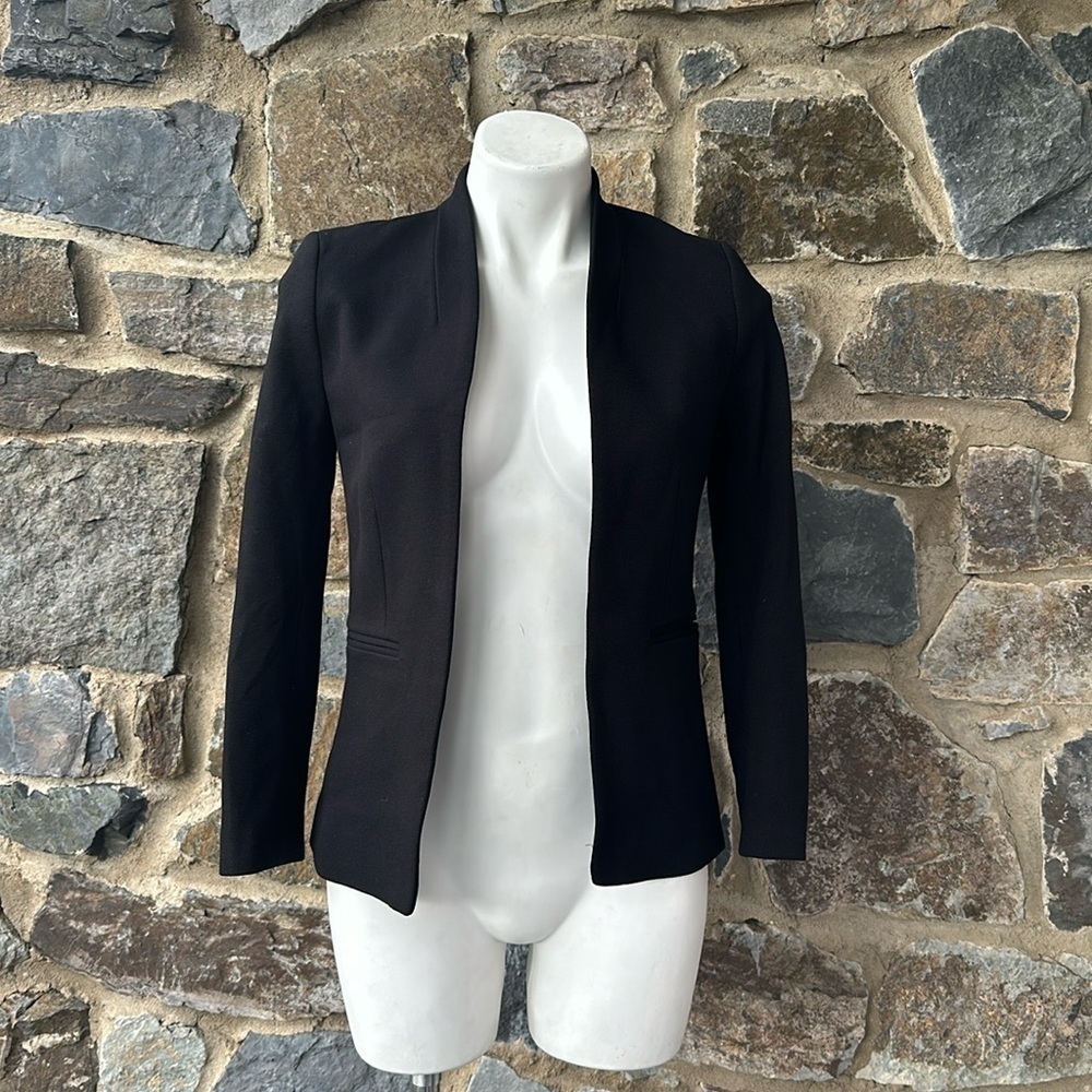 J crew Going-out blazer in stretch twill size 00 - Picture 2 of 9